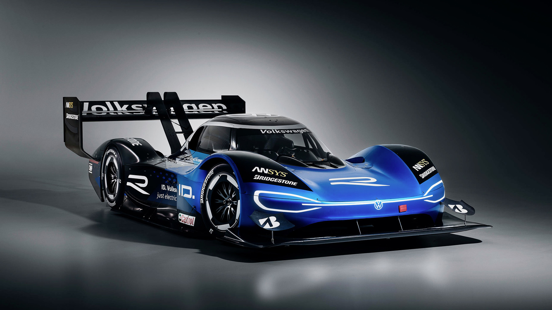 ID.R – the electric sports car of Volkswagen Motorsport.