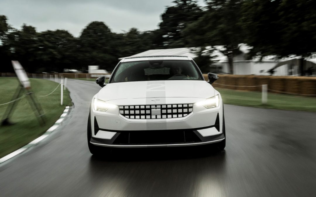 Experimental Polestar 2 at Goodwood FOS